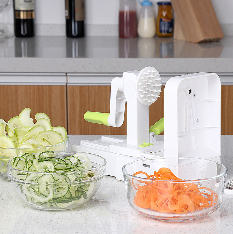Countertop-Mounted Vegetable / Carrot Peeler, ABS plastic with 6