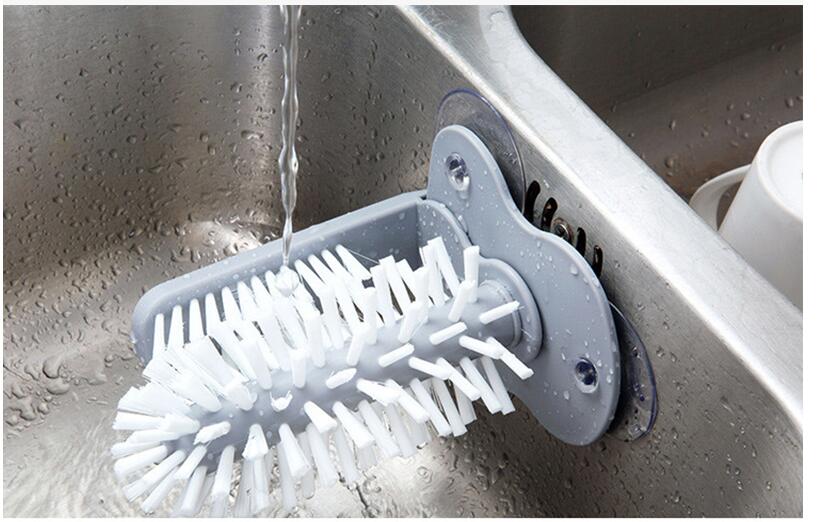 Suction Cleaning Brush