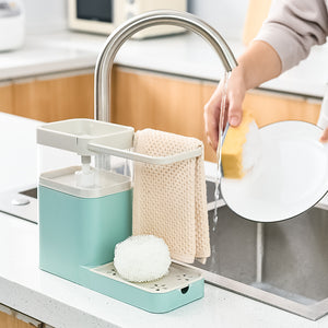 3 in 1 Dish Soap Dispensor & Rack – PJ KITCHEN ACCESSORIES