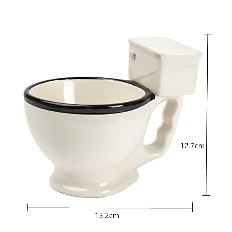 Funny Toilet Design Coffee Mug