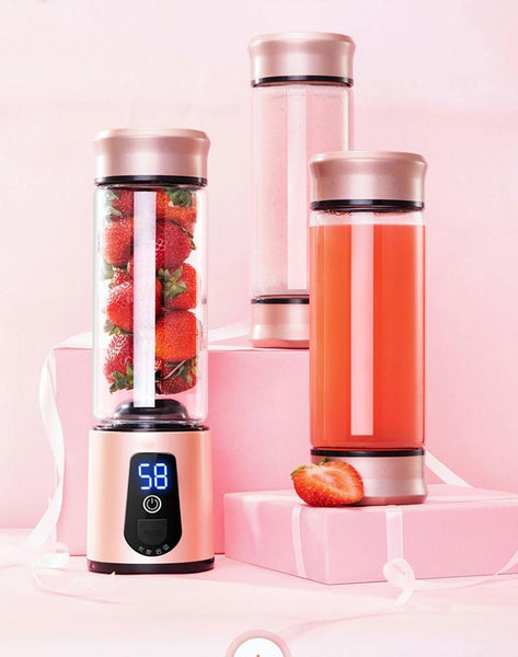 Electric Protein Shake Bottle Mini Smoothie Blender Fruit Maker/Mixer  Portable