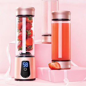 Portable Blender Mini Portable USB Chargeable Household Fruit Juicier Cup  Squeezer Mixer Machine Manual Juicers kitchen
