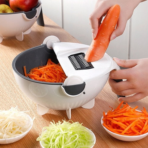Does it Work? Rotating Vegetable Slicer/Grater with 3 Attachments