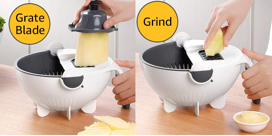 Rotary Grater With Drain Basket – PJ KITCHEN ACCESSORIES