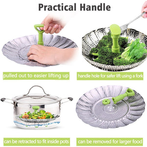 Vegetable Steamer Basket – PJ KITCHEN ACCESSORIES