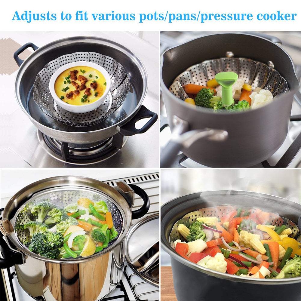 Vegetable Steamer Basket – PJ KITCHEN ACCESSORIES