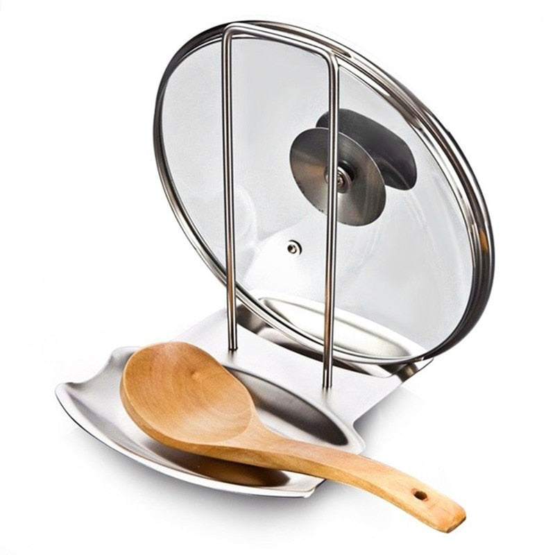 Pot Lid & Cooking Spoon Rack