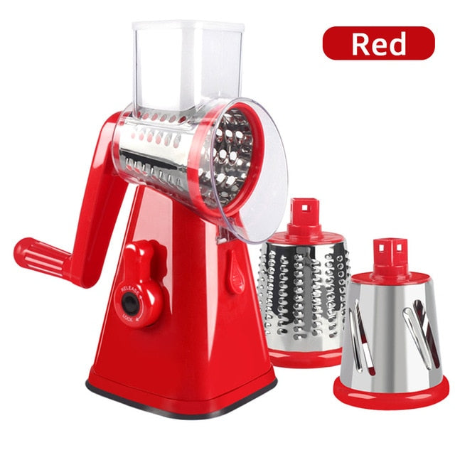seaygift kitchen rotary tabletop drum grater