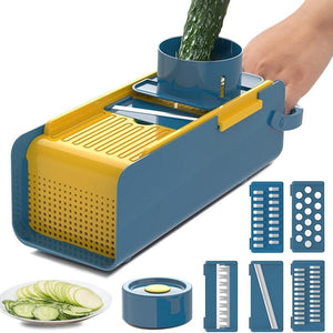 Konco 5 In 1 Vegetable Cutter,kitchen Slicer Vegetable Chopper