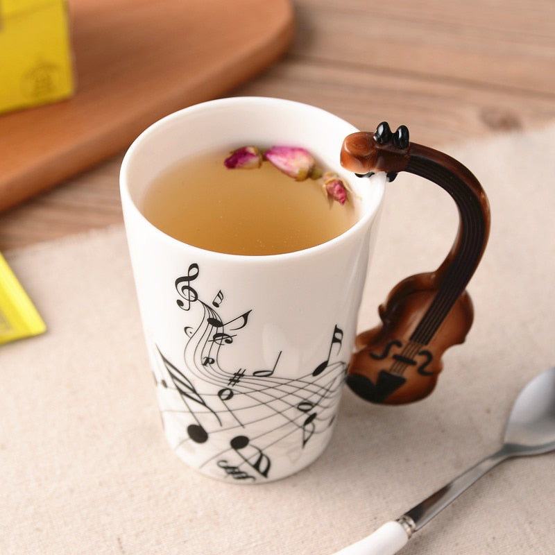 Siren Ceramic Mugs Coffee Cups Milk Tea Mug Music Teenage Girls