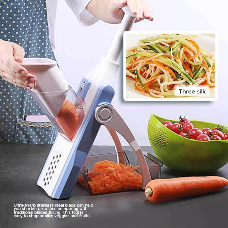 Dash Safe Slice Mandoline Slicer, Dicer for Vegetables with Thickness  Adjuster