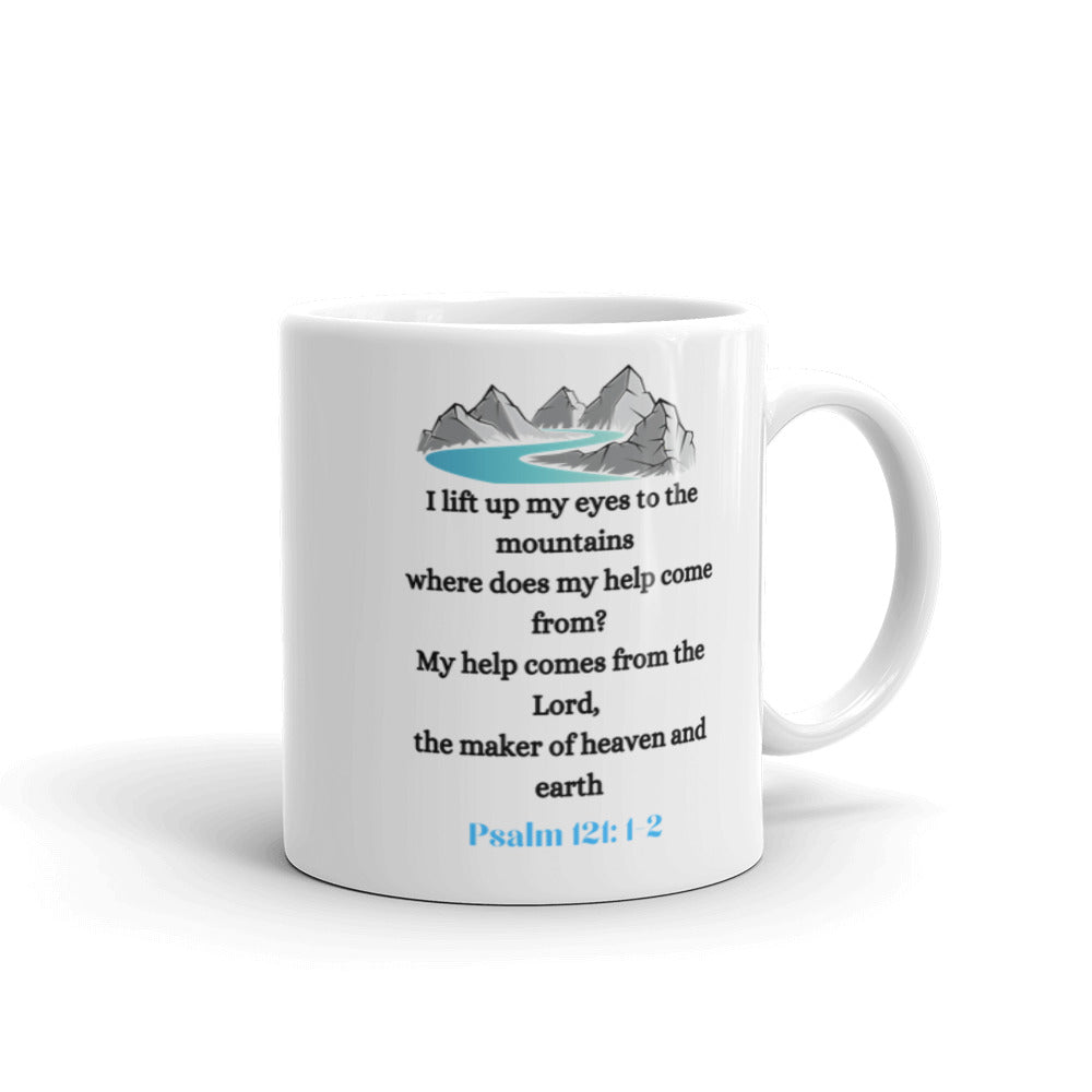 Help comes from the Lord mug