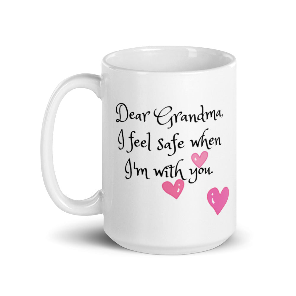 dear grandma ceramic mug