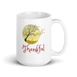 Thankful fall mug